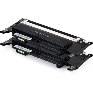 Black toner cartridge 2-pack, Samsung CLT-P4092B, 1,500 pages each, Laser printing
