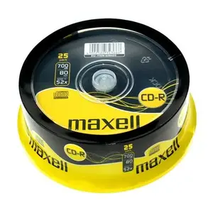 CD-R Maxell 700MB 52x 25 pcs