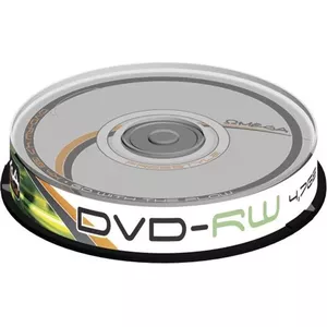 DVD-RW disc pack OMEGA 4.7 GB 4x — 10 discs (rewritable)