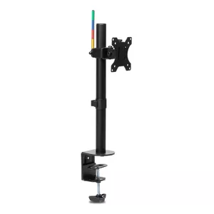 Monitor arm KENSINGTON SmartFit Ergo Single Monitor Arm — single-screen, supports up to 8 kg, up to 34" (86.4 cm), tilt 0–45°, black