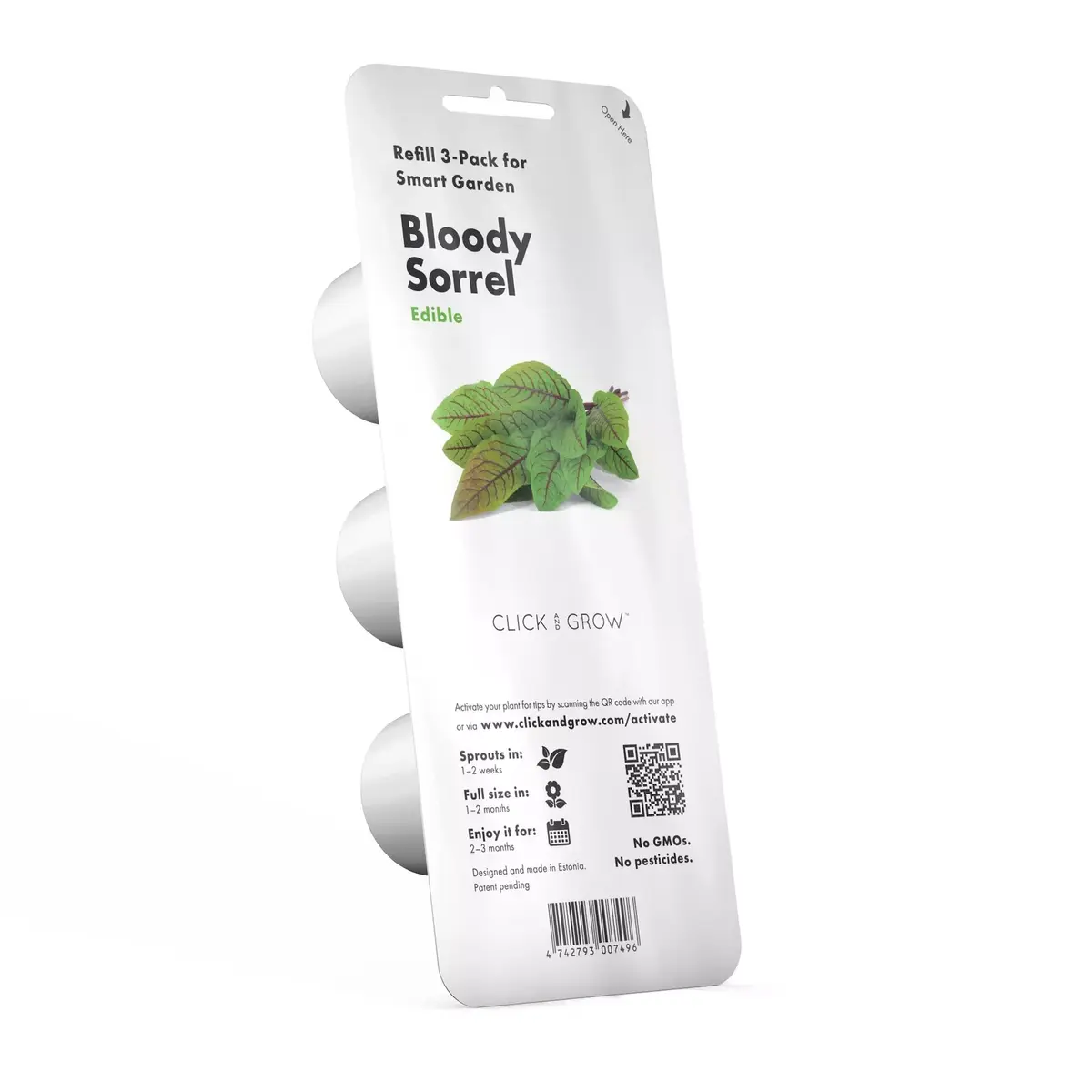 Click Grow Bloody Sorrel Eddējams augs