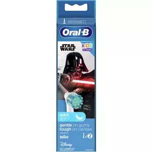 Oral-B zobu birstes EB10 2 Star Wars galviņas bērniem Komplektā iekļauto zobu birstes galviņu skaits 2