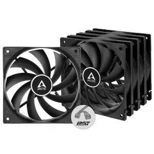 Fan ARCTIC F12 PWM PST 120 mm 230-1350 RPM 90.1 m³/h Black
