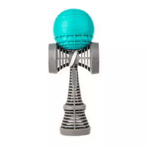 YoYo Factory Kendama AIR gray/blue — skill toy, model YO 128, lightweight kendama