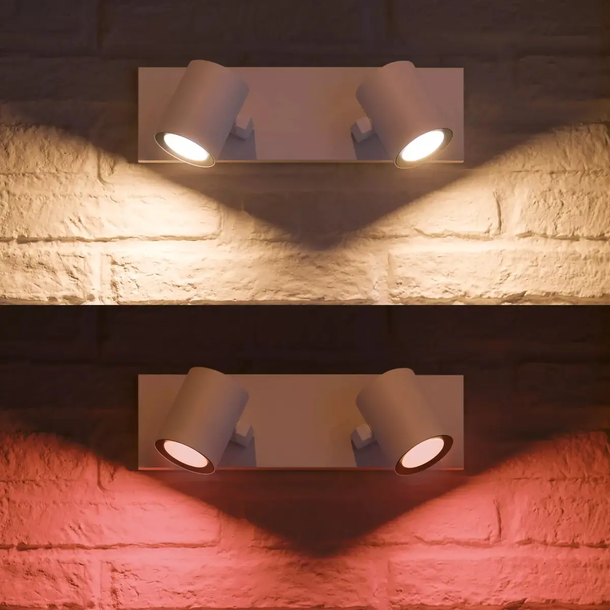 Philips Argenta dubultais prožektors viedā LED gaisma Photo 4