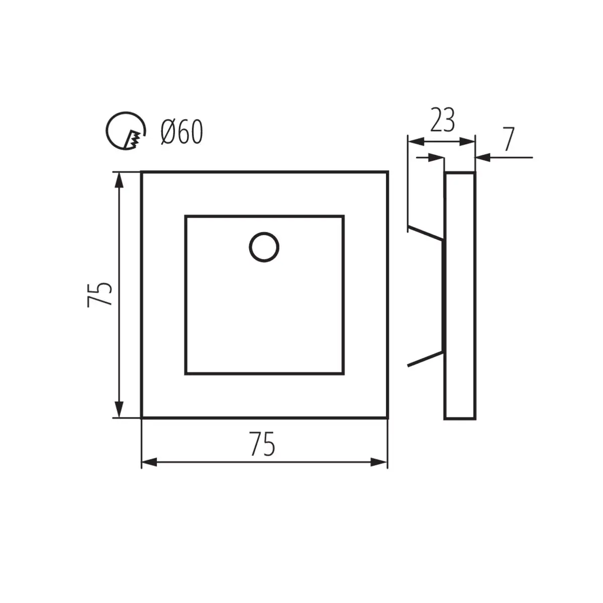 Ceiling LED Kanlux 27370 Photo 7