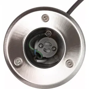 Recessed/Drive-over Floor Light GTV ALFA-O-MINI GU10 IP67 AC 220-240V INOX