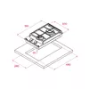 TEKA GZC 32300 XBC BK gas hob — built-in, 30 cm Photo 5