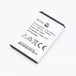 Doro Phone Battery DBC-800D DBC-800A DBC-800B DBP-800B Fits Doro Easy 1360 1362 2414 PhoneEasy 2414 508 C70 AK-C140 F100 800mAh Li-ion Bulk