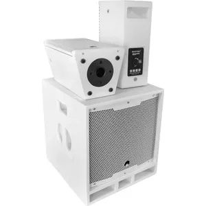 Powered PA Speaker Omnitronic MAXX-1206DSP White 120W RMS