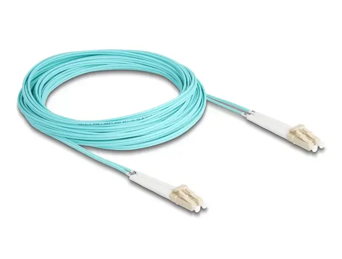 Optical Fiber Cable DeLOCK LC Duplex OM3 Photo 2