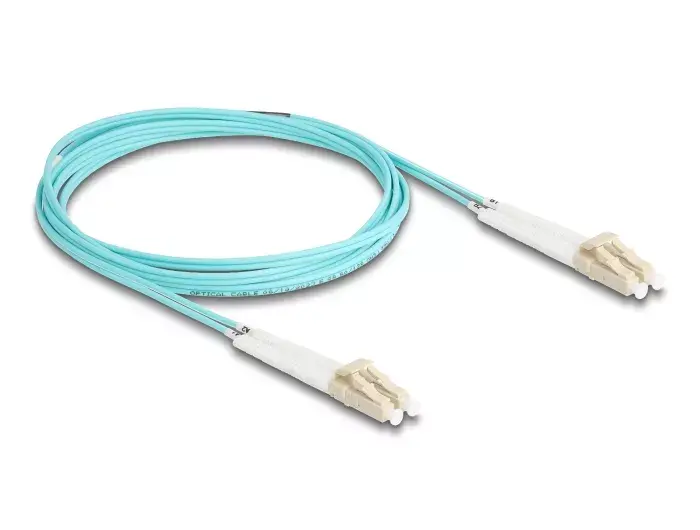 Optical Fiber Cable DeLOCK LC Duplex OM3 Photo 2
