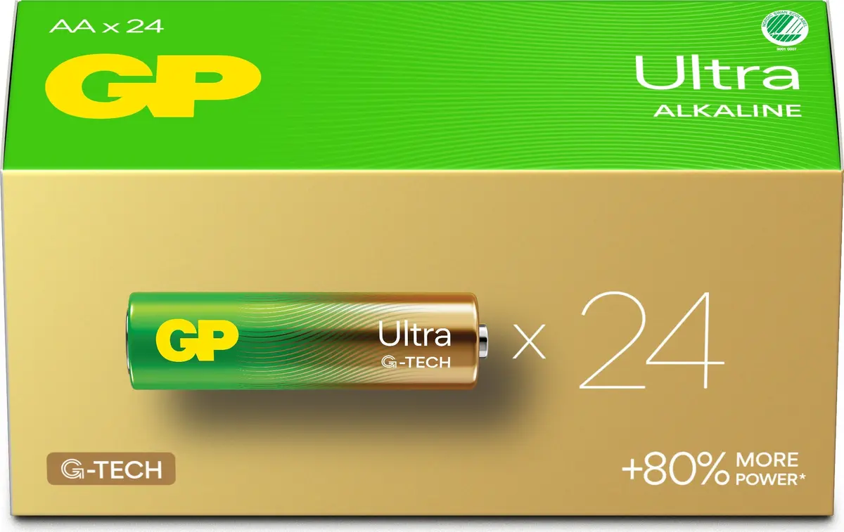 Vienreizējā baterija GP Batteries Ultra Alkaline GP15AU Photo 3