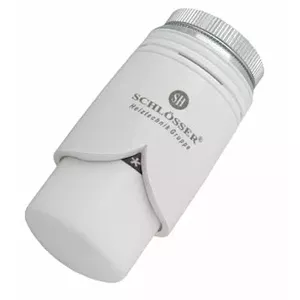 Schlosser termostatiskā galviņa SH Brillant white (600200002)