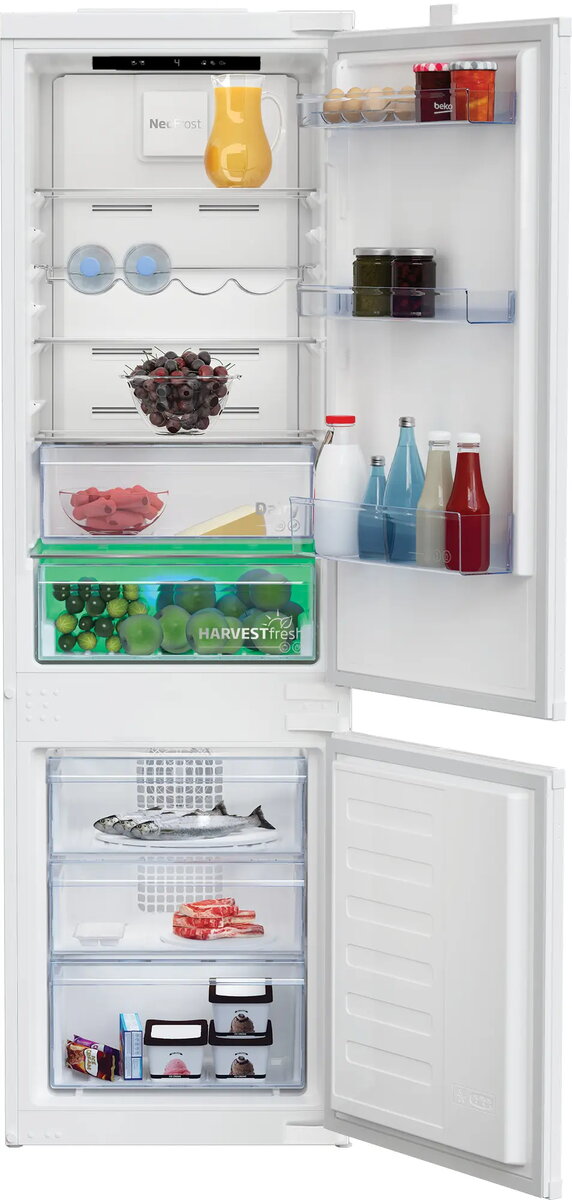 Beko BCNA275E5SN Iebūvējamais ledusskapis 254 L