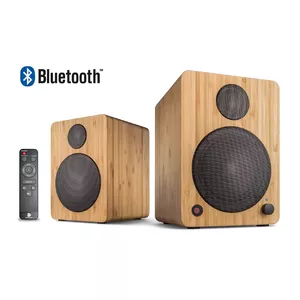 Wavemaster CUBE MINI NEO BAMBOO loudspeaker 2-way Brown Wireless 36 W