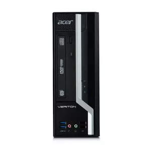 Acer Veriton X2611G SFF G1610 2x2.6GHz 4GB SSD256 DVD Klaw+Mysz W10Pro (PAZIŅOJUMS) 2Y