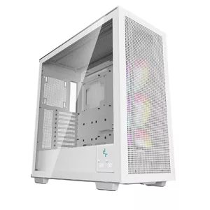 PC Case DeepCool Morpheus WH Full Tower, White, E-ATX, Tempered Glass, aRGB, USB-C