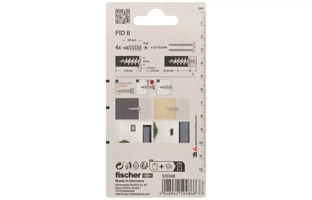 Dübels Fischer 570348 Photo 3