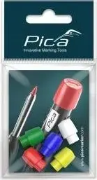 Accessory set PICA MARKER Pica 55801 — coloured caps for Pica-Dry marker