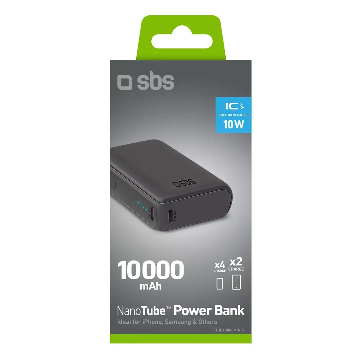 SBS NanoTube 10000 mAh power bank Photo 2