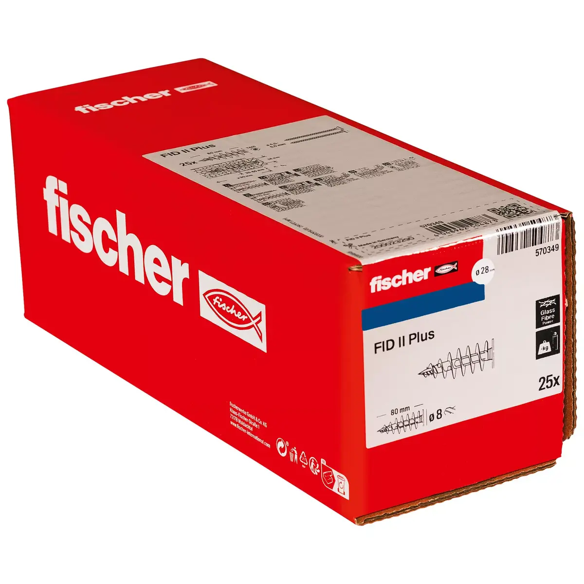 Анкерный винт Fischer 570349 FID II Plus Photo 2