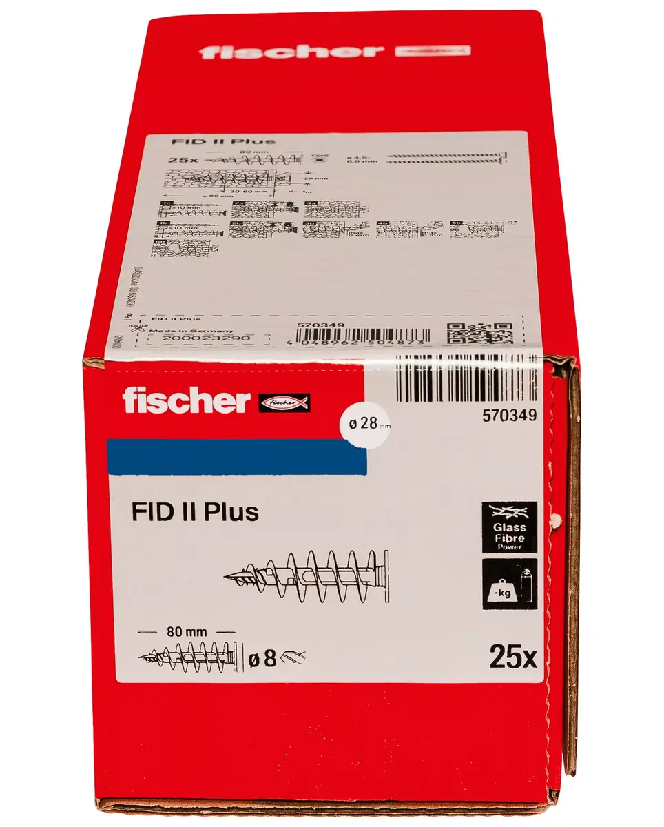 Анкерный винт Fischer 570349 FID II Plus Photo 3