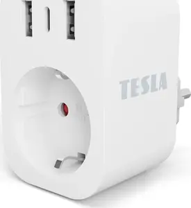 Power bank TESLA TSL-SPL-SP300-3USB 30000mAh — portable battery with 3 USB ports