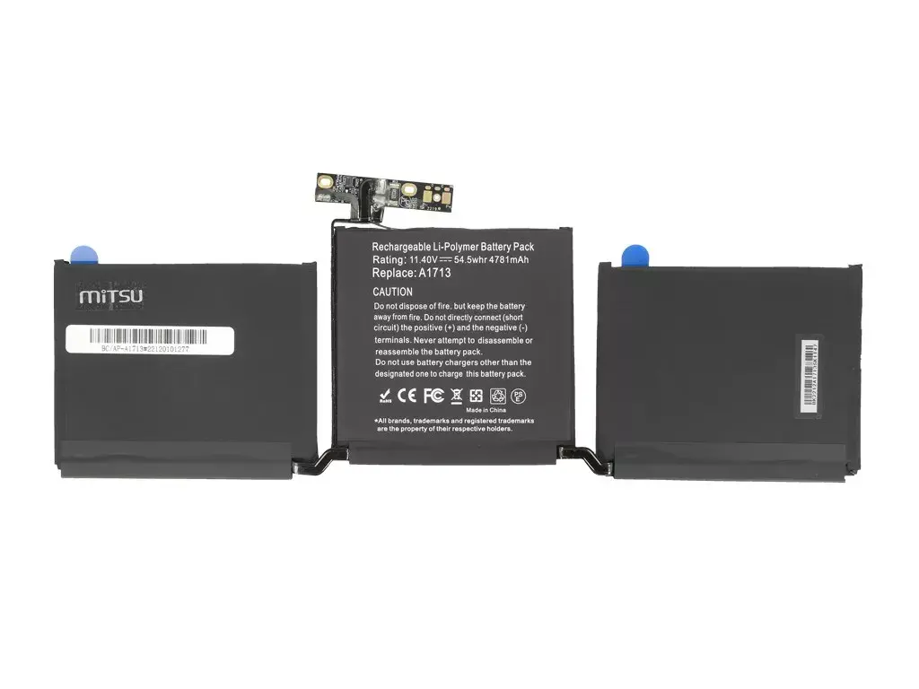 MITSU BC/AP-A1713 Battery for Apple MacBook Pro 13 A1708 Photo 2