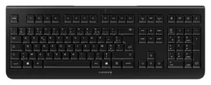 Cherry KW 3000 Wireless Keyboard RF AZERTY French Black with 109 Keys and Wrist Rest
