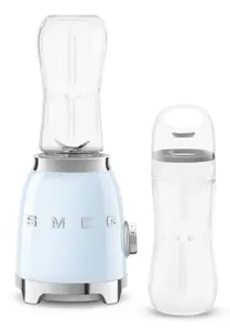 Smeg 50's Style Настольный блендер PBF01PBEU Пастельно-голубой 300 Вт 0.6 л 22000 об/мин Лезвия из нержавеющей стали
