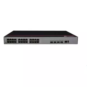 Huawei CloudEngine S5735-L24P4X-A1 Vadīts L2 Gigabit Ethernet (10/100/1000) Power over Ethernet (PoE) Melns, Pelēks