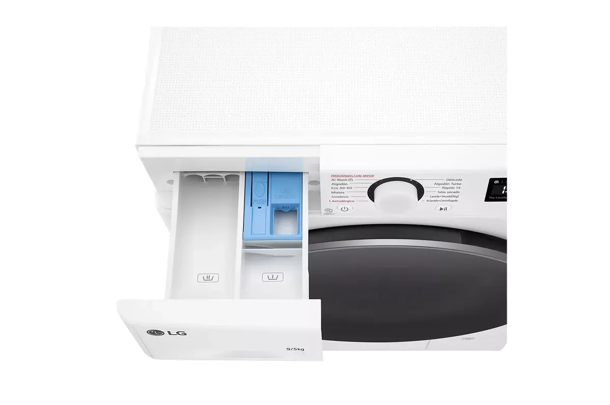 Стиральная машина LG F2DR5S09A1W Photo 4