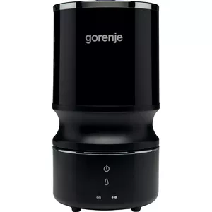 Gorenje Air Humidifier H08WB Humidifier 22 W Water tank capacity 0.8 L Suitable for rooms up to 15 m² Ultrasonic technology Black