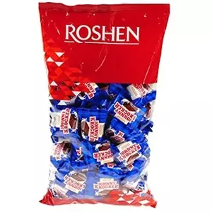 Chocolate candies Roshen Johnny Krocker Milk, bag 1 kg
