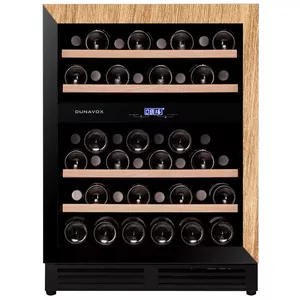 Built-in wine cooler Dunavox DAUF45.125DOP.TO — 45 bottles, LED touch control, push-to-open, Energy class F