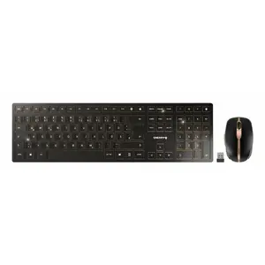 Bezvadu tastatūra Cherry DW 9100 Slim Pilna izmēra QWERTY