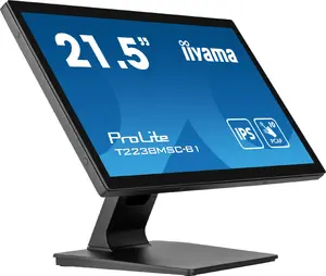 Skārienjūtīgais datora monitors iyama ProLite T2238MSC-B1 21.5 Collas Full HD IPS LED 1920 x 1080 Melns