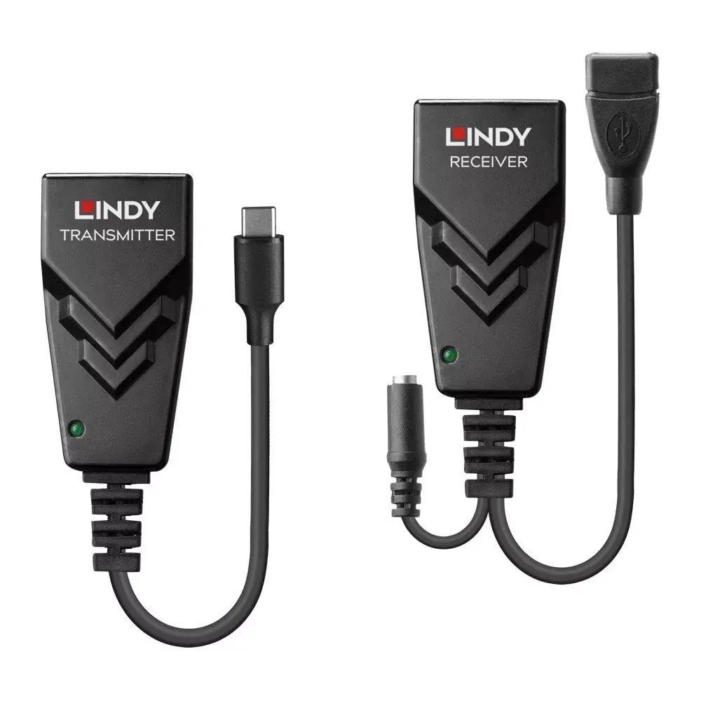 Lindy 100m USB 2.0 Type C Pagarinātājs Photo 2