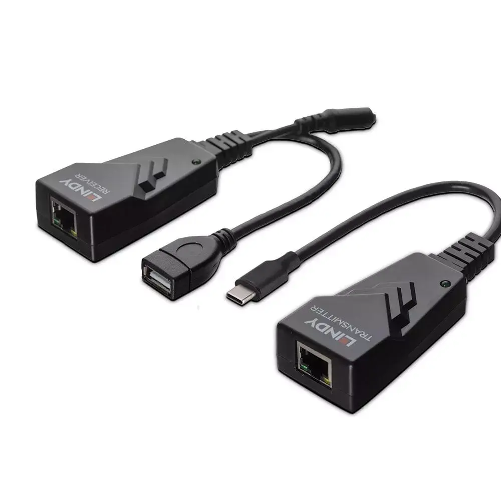Lindy 100m USB 2.0 Type C Pagarinātājs Photo 3