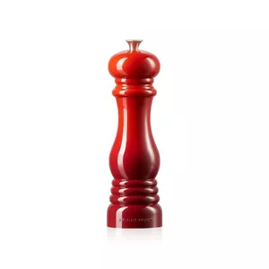 Salt grinder Le Creuset 21 cm, red — ceramic mechanism, adjustable grind