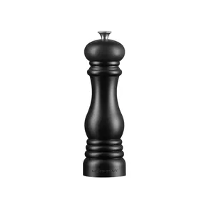 Pepper grinder Le Creuset 21 cm mat black — manual pepper mill, ceramic mechanism
