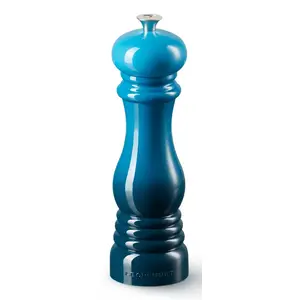 Food mill Le Creuset Pepper model 96001900642000, plastic, teal, 61×61×206 mm
