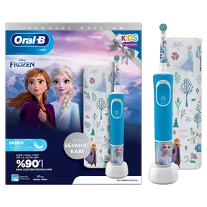 Oral-B Vitality Pro Frozen Child Rotating-oscillating toothbrush Black, Grey