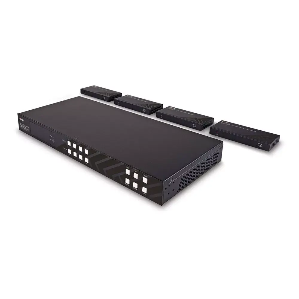 AV transmitter & receiver Lindy 150m Cat.6 4x4 HDMI 4K60 Photo 3