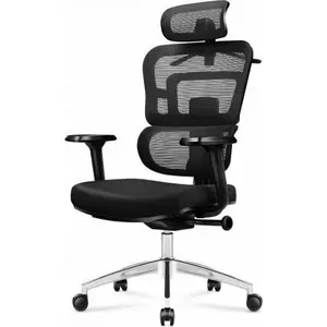 Ofisa krēsls mark adler Expert 4.9 modelis 5701-65776 — tīklojums, regulējams galvas balsts, jostasvietas atbalsts, sēdeklis 44–52 cm, max 150 kg
