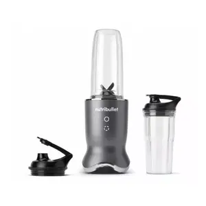 Galda blenderis NUTRIBULLET NB1206DGCC — 1200 W, bļoda 0,9 L, nerūsējošā tērauda asmeņi, pogas, impulsa funkcija, detaļas trauku mazgājamai mašīnai