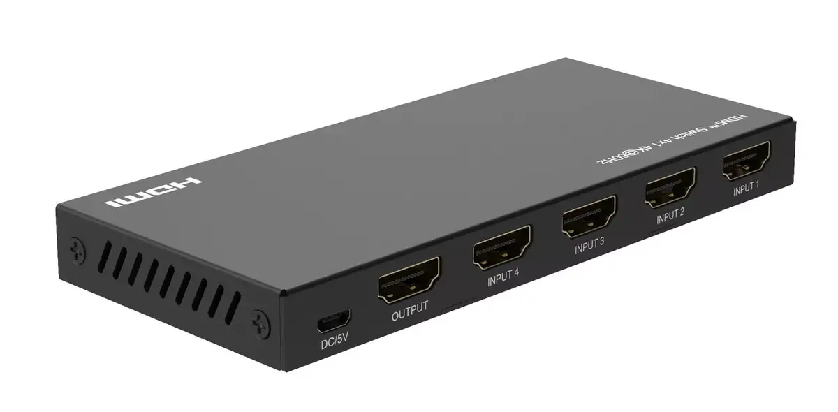 Видеопереключатель MicroConnect MC-HDMISWITCH0401-4K Photo 2
