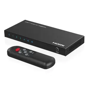 MicroConnect MC-HDMISWITCH0401-4K Video Switch 4x1 4K@60Hz HDMI Metal Black