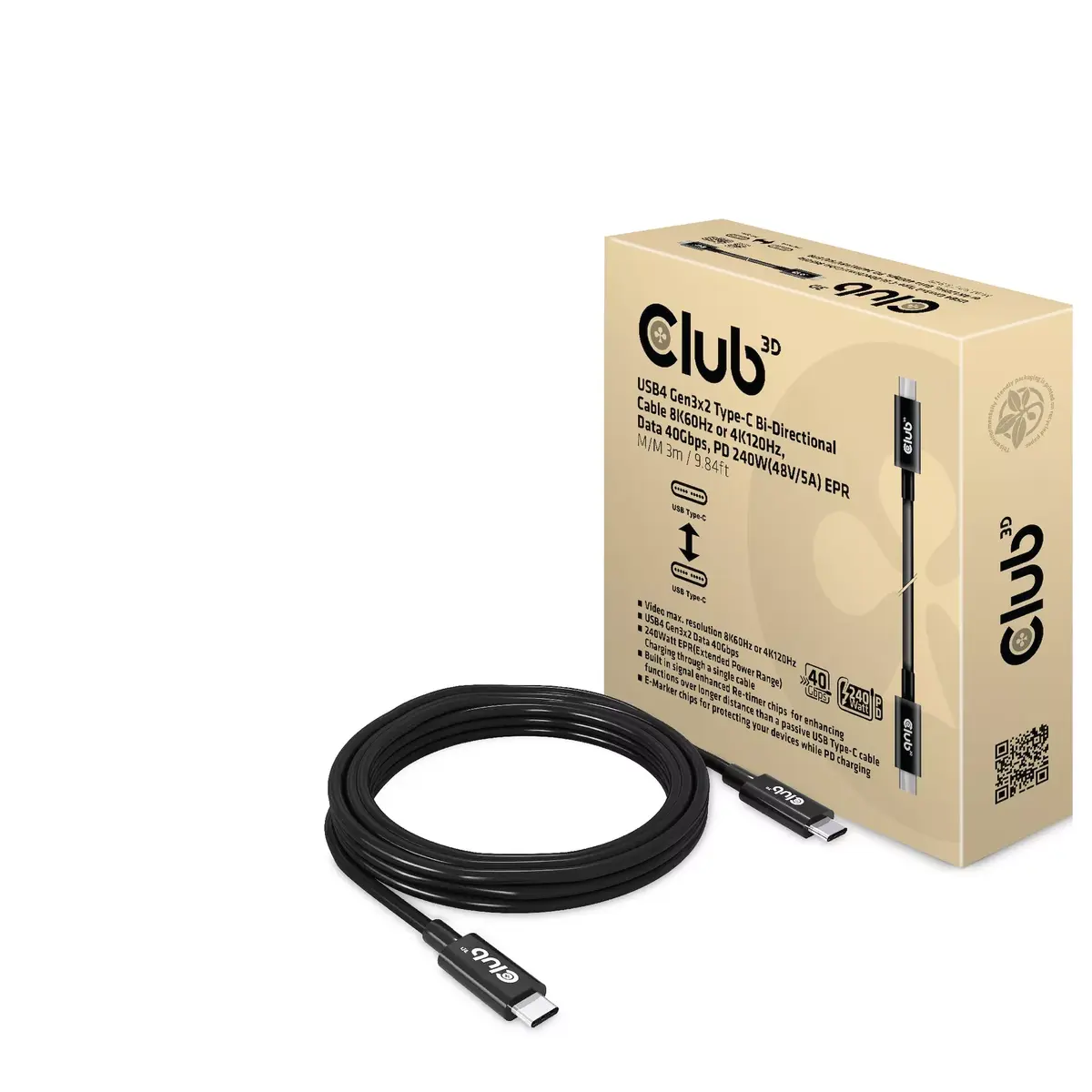 USB4 Кабель CLUB3D CAC-1579 Photo 11